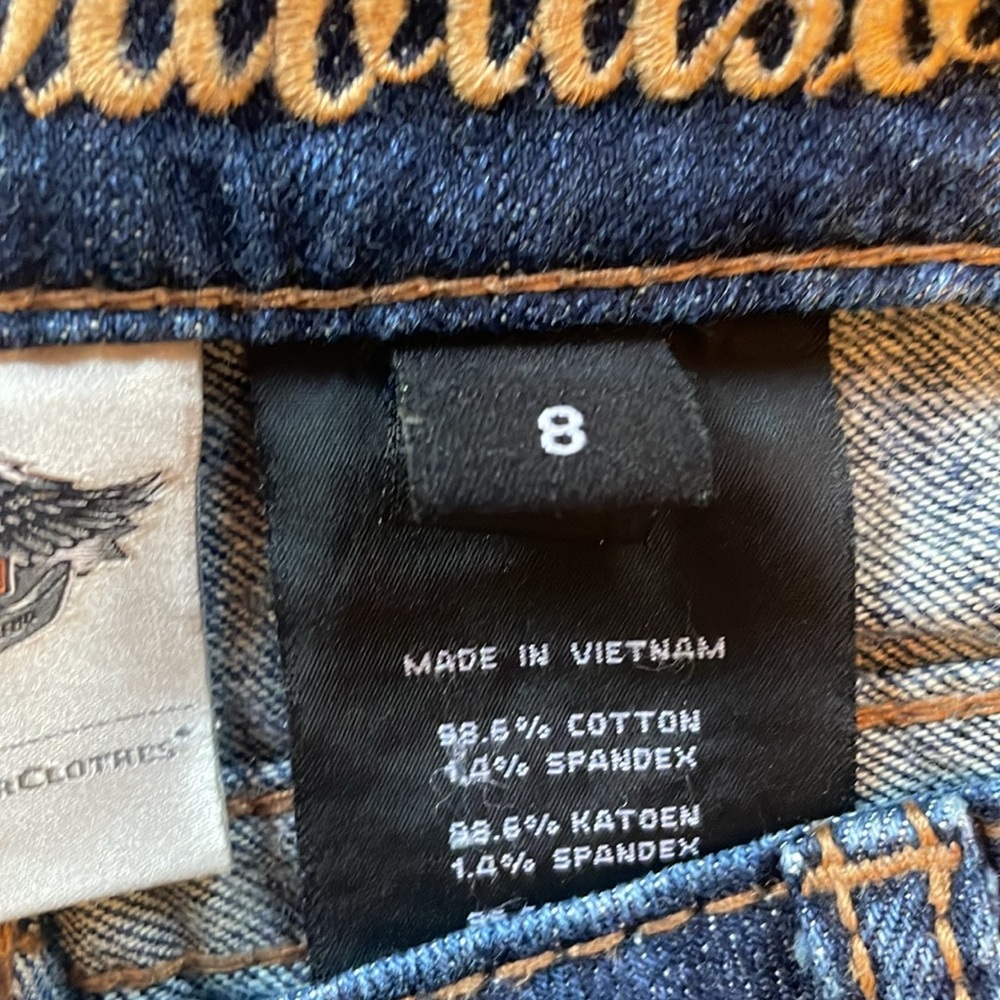 “Limited time price drop”Harley Davidson Jeans - Picture 5 of 7